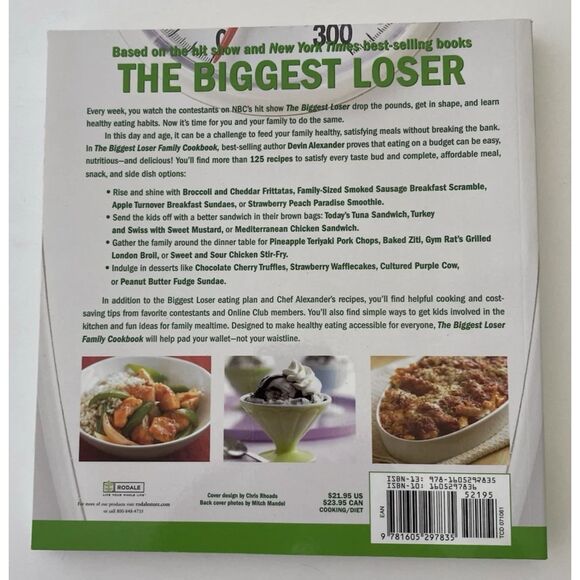 Biggest Loser Family Cookbook: Budget-Friendly Meals Loved By Your Whole Family - Picture 2 of 10